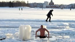 Ice bath - Helsinki - Finland