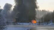 fire in Eidsvoll
