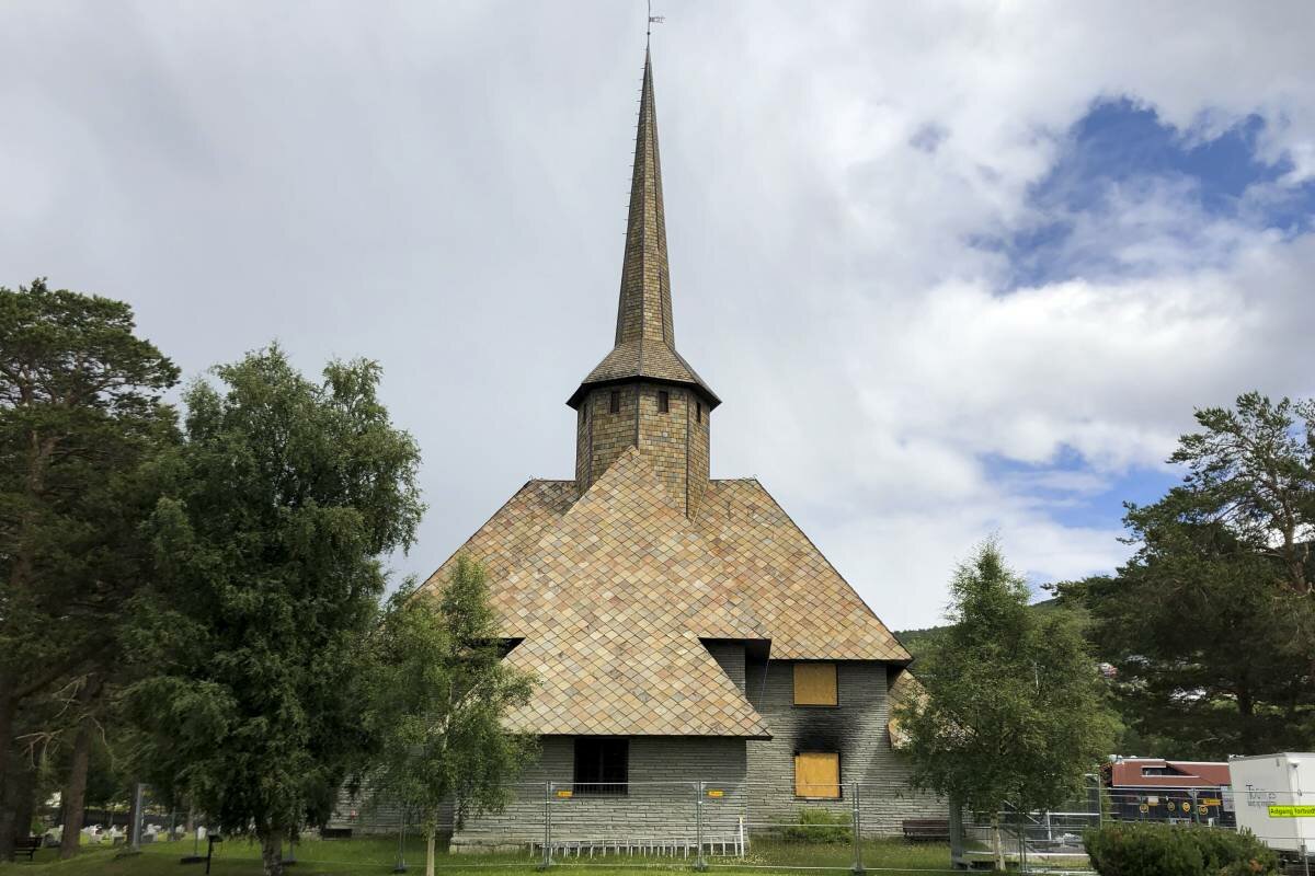 Dombås: 29-year-old church arsonist sentenced to compulsory mental health care