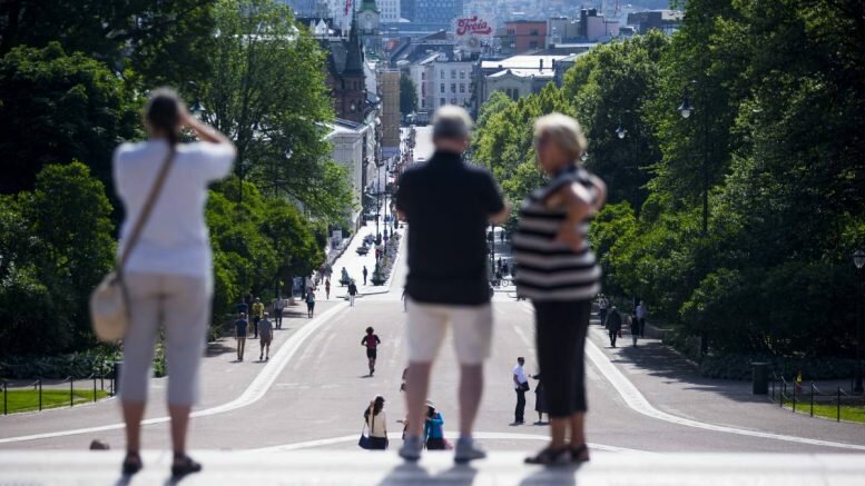 Oslo - tourists