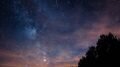 Stars Perseid meteor shower